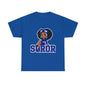 Soror Cartoon Girl T-Shirt | Black Girl Magic, Blue Accents